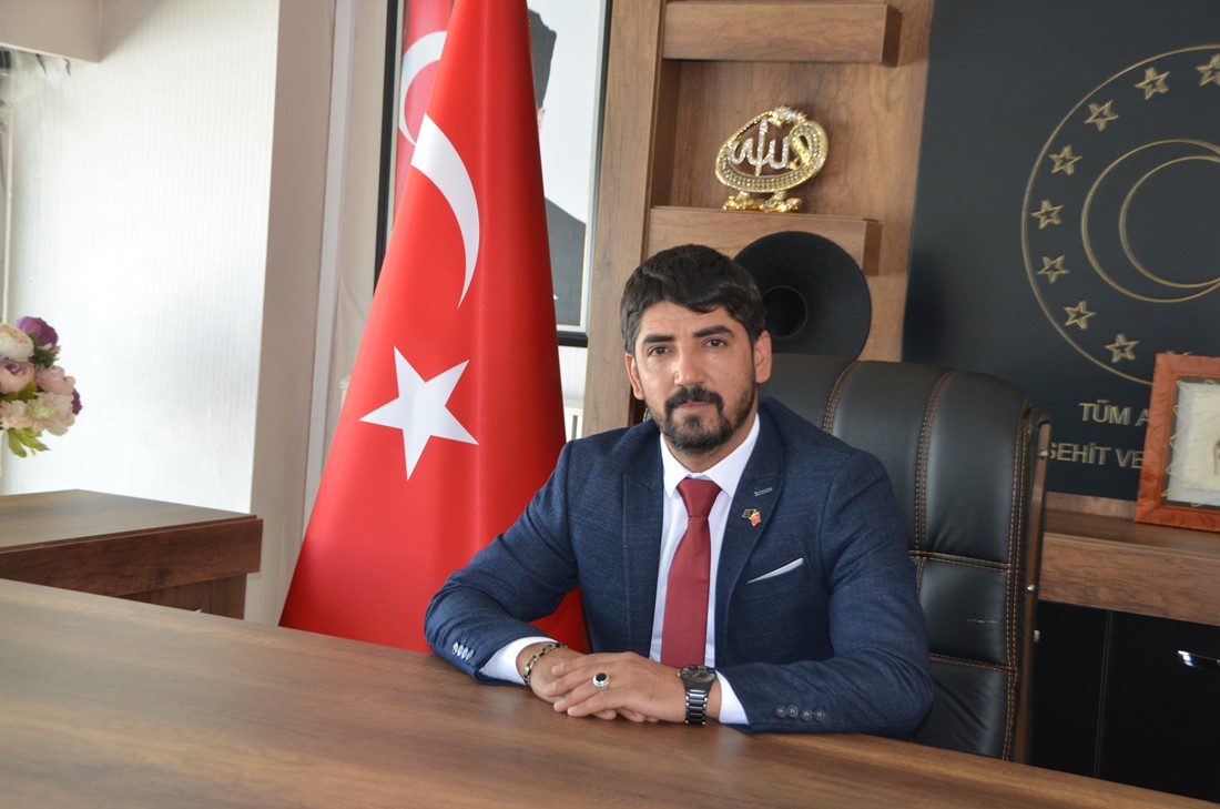 Aziz Akkuş `tan Ağrı Belediye Başkanı Savcı Sayan `a Baş Sağlığı Mesajı