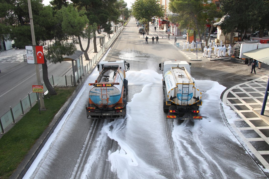 HALİLİYE BELEDİYESİ, 56 SAATLİK KISITLAMAYI FIRSATA ÇEVİRDİ