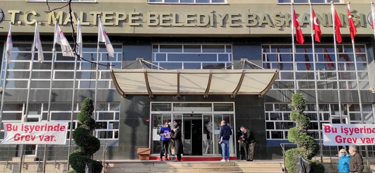 Maltepe Belediyesi’nden grev açıklaması
