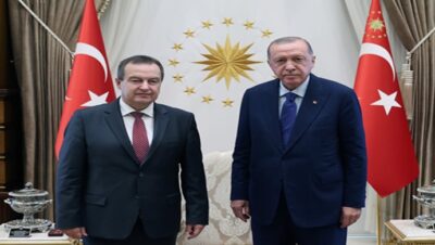 Cumhurbaşkanı Erdoğan, Sırbistan Ulusal Meclis Başkanı Daçiç’i kabul etti