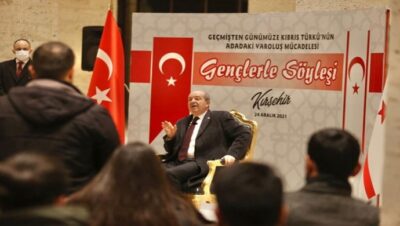 Cumhurbaşkanı Ersin Tatar, Kırşehir’de gençlerle bir araya geldi: “Kıbrıs’ta artık yeni bir dönem başladı”