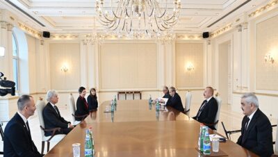 İlham Aliyev, Arama ve Üretim için TOTAL Enerjiler Başkanı’nı kabul etti