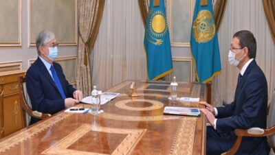 Глава государства принял председателя Центральной избирательной комиссии Нурлана Абдирова