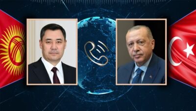 Состоялся телефонный разговор Президента Садыра Жапарова с Президентом Турции Реджепом Тайипом Эрдоганом