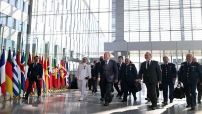 Millî Savunma Bakanı Hulusi Akar, Savunma Bakanları Toplantısı İçin NATO Karargâhında