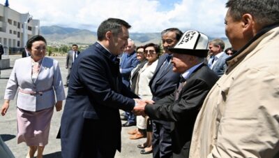 Завершилась рабочая поездка Президента Садыра Жапарова в Иссык-Кульскую область