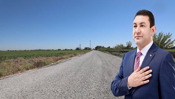 HARRAN’DA ASFALTÇALIŞMALARI DEVAM EDİYOR