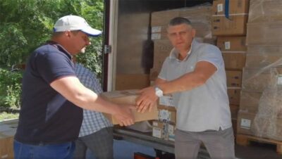 В центр помощи «Единой России» в Херсоне отправили 2 тонны медикаментов