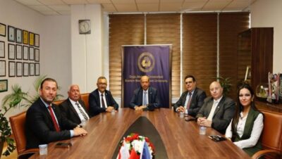 Cumhurbaşkanı Ersin Tatar, Doğu Akdeniz Üniversitesi’ni ziyaret etti