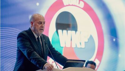 Antonio Espinós re-elected as WKF President