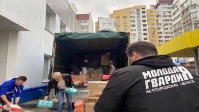 «Единая Россия» выдала более 5 тонн гуманитарной помощи беженцам из Харьковской области за неделю