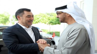Президент Садыр Жапаров встретился с Президентом ОАЭ шейхом Мухаммедом бин Заед Аль Нахайяном