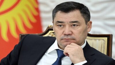Президент Садыр Жапаров принял участие во внеочередной сессии СКБ ОДКБ в формате видеоконференции