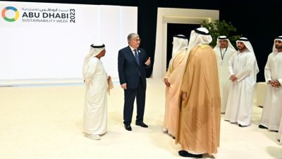 Глава государства принял участие в церемонии открытия саммита «Неделя устойчивого развития Абу-Даби»