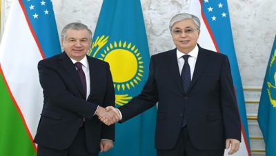 Президент Касым-Жомарт Токаев провел встречу с Президентом Узбекистана Шавкатом Мирзиёевым