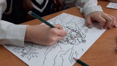 В Кемеровской области «Единая Россия» выпустила раскраску о Героях-земляках