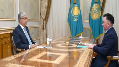 Президент Касым-Жомарт Токаев принял председателя Верховного суда Асламбека Мергалиева