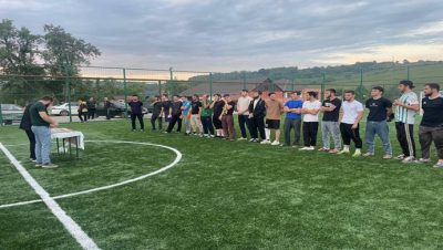 “Birleşik Rusya” Çeçen Cumhuriyeti köylerinden yeni başlayan futbolcular için bir turnuva düzenledi