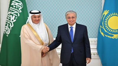 Cumhurbaşkanı Kassym-Jomart Tokayev, Suudi Arabistan Tarım Bakanı Abdulrahman al-Fadli’yi kabul etti