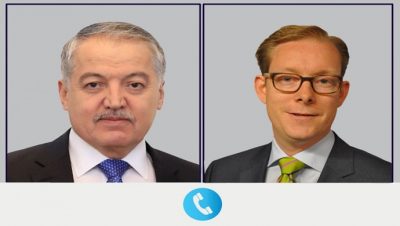 Tacikistan Cumhuriyeti ve İsveç Krallığı Dışişleri Bakanları arasında telefon görüşmesi