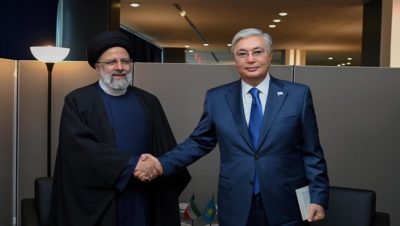 Head of State met with Ebrahim Raisi, President of Iran