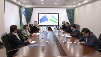 Özbekistan Dışişleri Bakan Yardımcısı AB’nin Orta Asya Özel Temsilcisi ile görüştü
