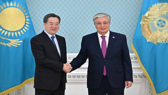 Devlet başkanı, Çin Halk Cumhuriyeti Devlet Konseyi Başbakan Yardımcısı Ding Xuexiang’ı kabul etti