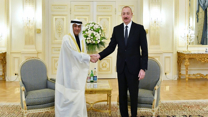 İlham Aliyev Körfez İşbirliği Konseyi Genel Sekreterini kabul etti