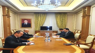 Türkmenistan Bakanlar Kurulu Başkan Vekili ile Toplantı