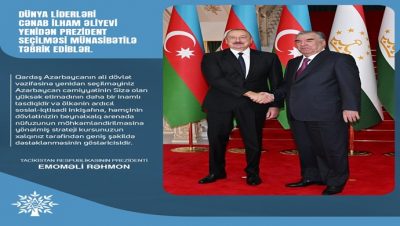 Tacikistan Respublikasının Prezidenti Emoməli Rəhmondan