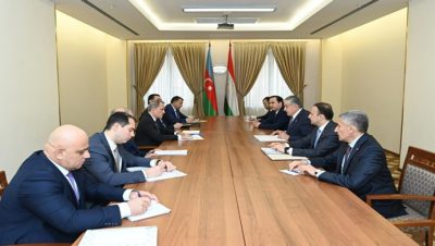 Tacikistan ve Azerbaycan Dışişleri Bakanları Toplantısı