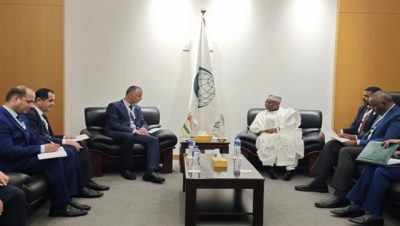 İslam İşbirliği Teşkilatı Genel Sekreteri ile görüşme