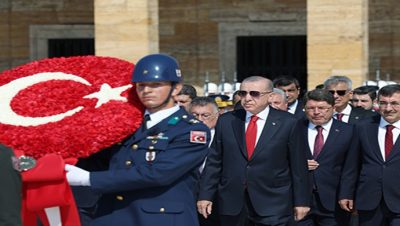 30 Ağustos Zafer Bayramı: Cumhurbaşkanı Erdoğan, Anıtkabir’de düzenlenen törene katıldı