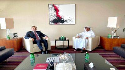 Meeting of the Ambassador with the UAE Minister of State