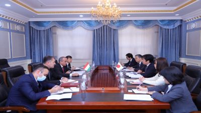 Meeting with the Special Representative of the Ministry of Foreign Affairs of Japan for the Central Asian States