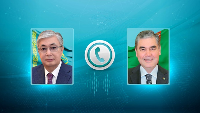 Devlet Başkanı, Türkmenistan Halk Maslahatı Başkanı Gurbanguly Berdimuhamedov ile telefon görüşmesi yaptı
