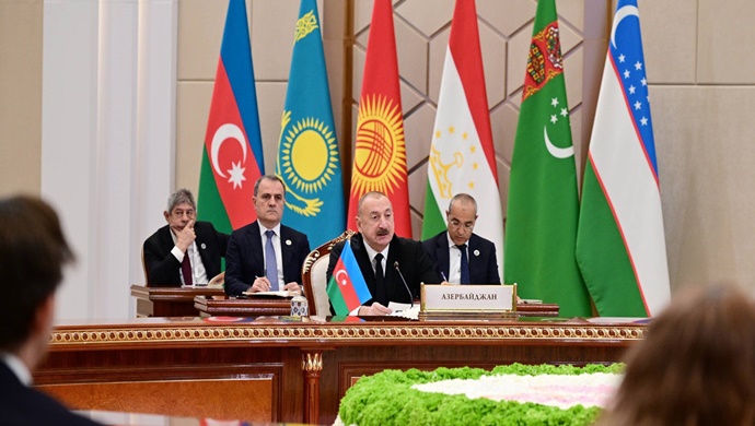 İlham Aliyev, Orta Asya Devlet Başkanları 7. İstişare Toplantısı’na hitap etti